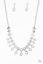 Load image into Gallery viewer, Geocentric - Silver Necklace - Paparazzi
