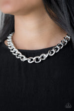 Load image into Gallery viewer, Heavyweight Champion - Silver Necklace - Paparazzi
