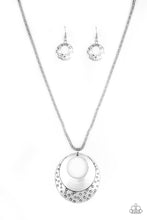 Load image into Gallery viewer, Texture Trio - Silver Necklace
