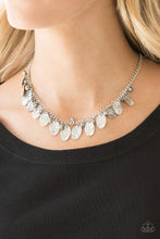 Load image into Gallery viewer, Vintage Gardens - Silver Necklace - Paparazzi
