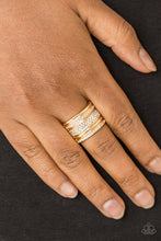 Load image into Gallery viewer, Top Dollar Drama - Gold Ring
