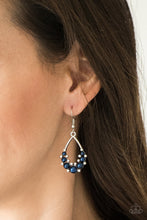 Load image into Gallery viewer, Fancy First - Blue Earrings - Paparazzi
