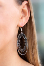 Load image into Gallery viewer, Marry Into Money - Black Earrings
