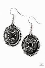 Load image into Gallery viewer, Picture of WEALTH - Black Earrings - Paparazzi
