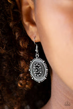 Load image into Gallery viewer, Picture of WEALTH - Black Earrings - Paparazzi
