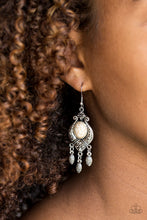 Load image into Gallery viewer, Enchantingly Environmentalist - White Earrings
