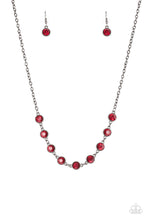 Load image into Gallery viewer, Starlit Socials - Red Necklace
