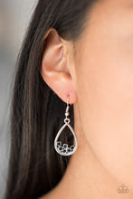 Load image into Gallery viewer, Raindrop Radiance - Black Earrings
