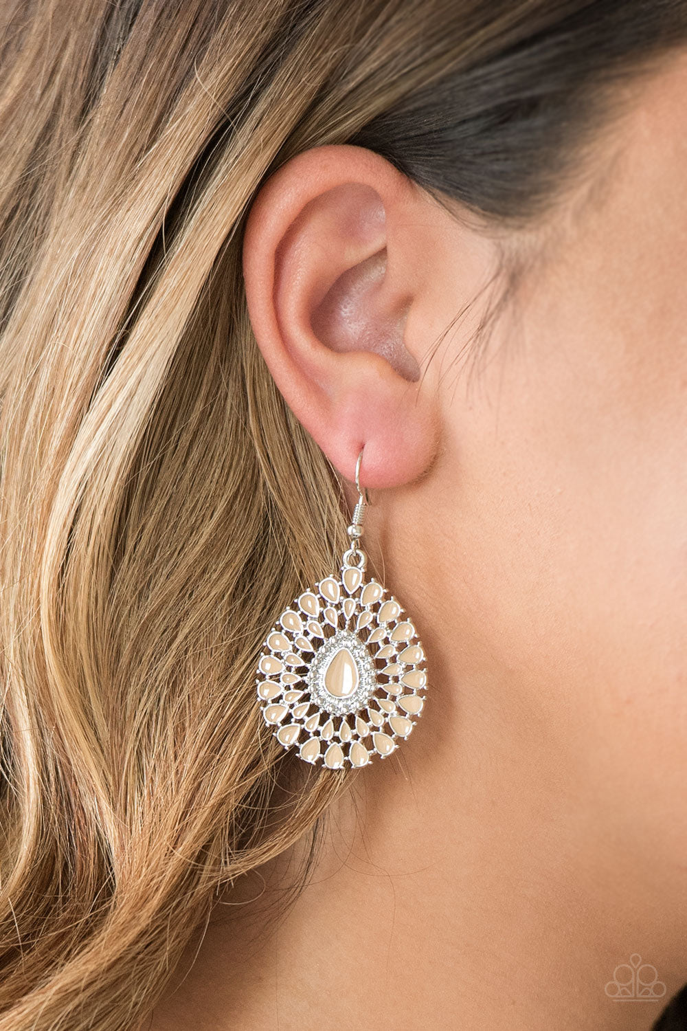 City Chateau - Brown Earrings