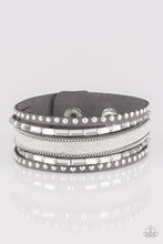 Load image into Gallery viewer, Seize The Sass - Silver Bracelet - Paparazzi
