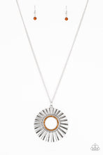 Load image into Gallery viewer, Chicly Centered - Brown Necklace
