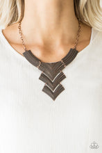 Load image into Gallery viewer, Fiercely Pharaoh - Copper Necklace
