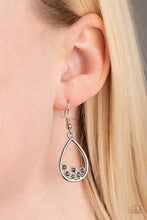 Load image into Gallery viewer, Raindrop Radiance - Silver Earrings - Paparazzi
