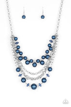 Load image into Gallery viewer, Rockin Rockette - Blue Necklace - Paparazzi
