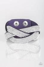 Load image into Gallery viewer, Nice Girls Finish Last - Blue Bracelet - Urban
