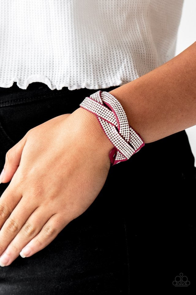 Nice Girls Finish Last - Pink Bracelet - Urban