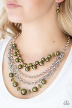 Load image into Gallery viewer, Rockin Rockette - Green Necklace
