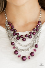 Load image into Gallery viewer, Rockin Rockette - Purple Necklace
