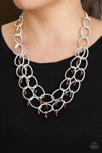 Load image into Gallery viewer, Yacht Tour - Brown Necklace
