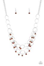 Load image into Gallery viewer, Yacht Tour - Brown Necklace
