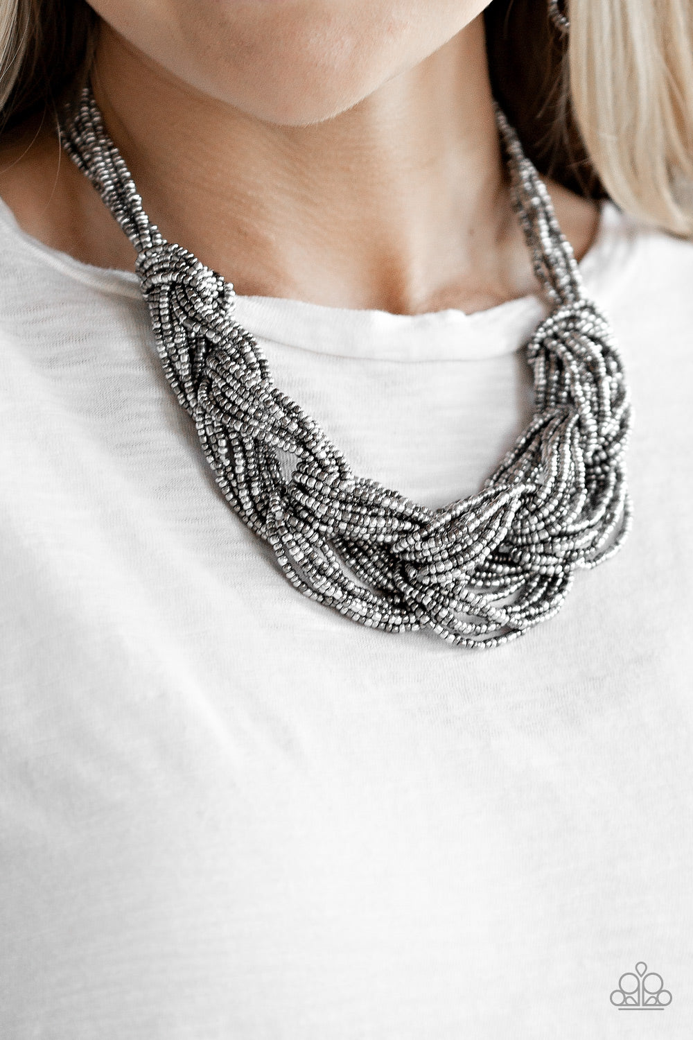 City Catwalk - Silver Necklace - Paparazzi