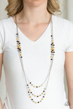 Load image into Gallery viewer, Seasonal Sensation - Yellow Necklace - Paparazzi
