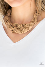 Load image into Gallery viewer, A Standing Ovation - Brown Necklace
