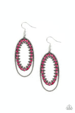 Load image into Gallery viewer, Marry Into Money - Pink Earrings
