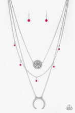 Load image into Gallery viewer, Lunar Lotus - Pink Necklace
