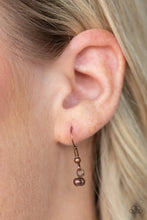 Load image into Gallery viewer, Keep Your Eye on the Pendulum - Copper Necklace
