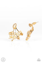 Load image into Gallery viewer, Deco Dynamite - Gold Earrings - Post - Double-sided
