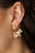 Load image into Gallery viewer, Deco Dynamite - Gold Earrings - Post - Double-sided
