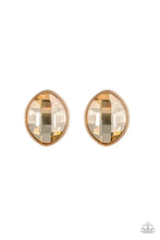 Load image into Gallery viewer, Movie Star Sparkle - Gold Earrings - Post- Paparazzi
