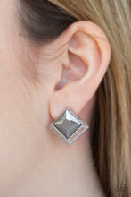 Load image into Gallery viewer, Stellar Square - Silver Earrings - Post- Paparazzi
