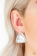 Load image into Gallery viewer, Exalted Elegance - White Earrings - Post
