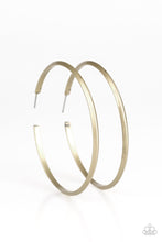 Load image into Gallery viewer, 5th Avenue Attitude - Brass Earrings- Hoop
