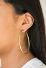 Load image into Gallery viewer, 5th Avenue Attitude - Brass Earrings- Hoop
