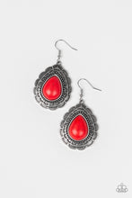 Load image into Gallery viewer, Mountain Mover - Red Earrings
