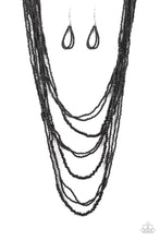 Load image into Gallery viewer, Totally Tonga - Black Necklace
