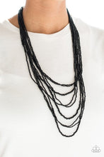 Load image into Gallery viewer, Totally Tonga - Black Necklace
