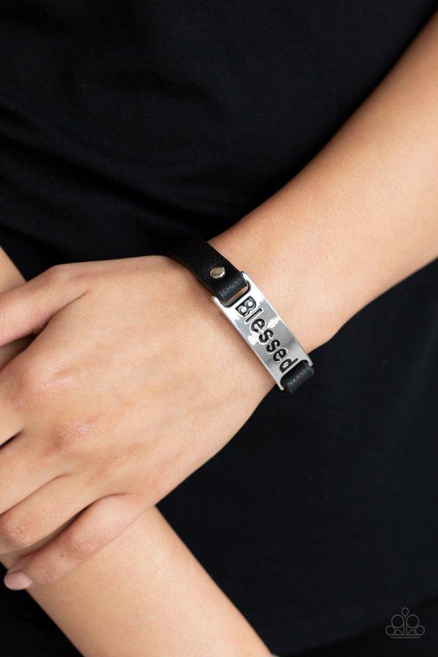 Count Your Blessings - Black Bracelet - Urban