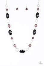 Load image into Gallery viewer, Shimmer Simmer - Black Necklace - Paparazzi
