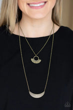 Load image into Gallery viewer, Tribal Trek- Brass Necklace
