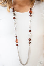 Load image into Gallery viewer, Marina Majesty - Brown Necklace
