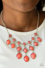Load image into Gallery viewer, Mermaid Marmalade - Orange Necklace
