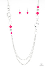 Load image into Gallery viewer, Modern Motley - Pink Necklace
