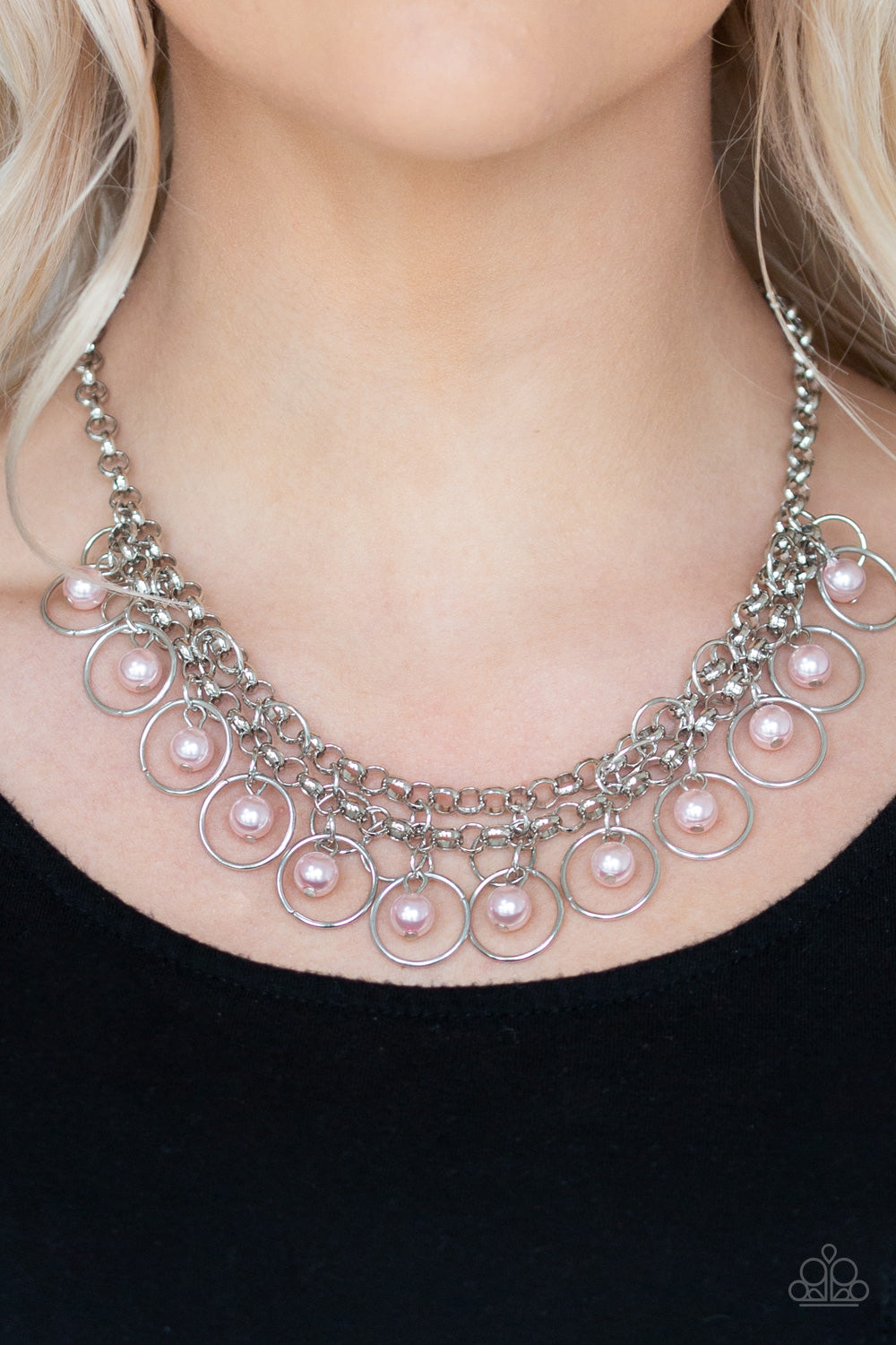 Party Time - Pink Necklace