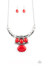 Load image into Gallery viewer, Commander In CHIEFETTE - Red Necklace
