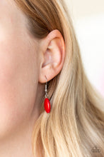 Load image into Gallery viewer, Commander In CHIEFETTE - Red Necklace
