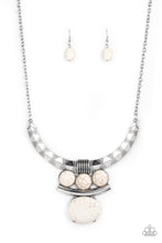 Load image into Gallery viewer, Commander In CHIEFETTE - White Necklace
